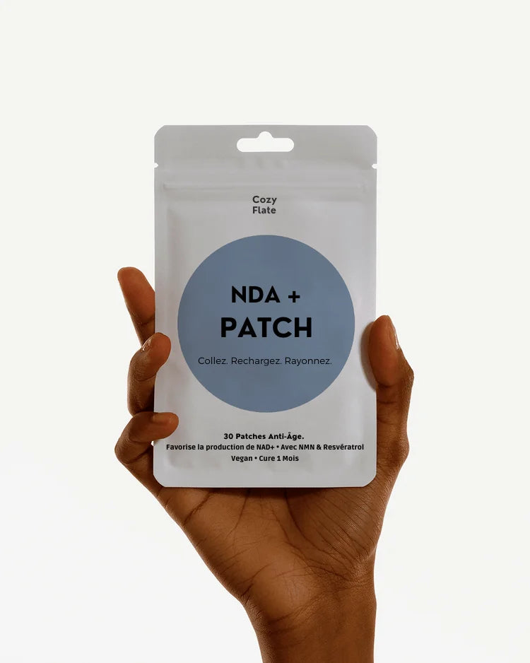 Patchs NAD+ CozyFlate® – Vitalité & Énergie Cellulaire