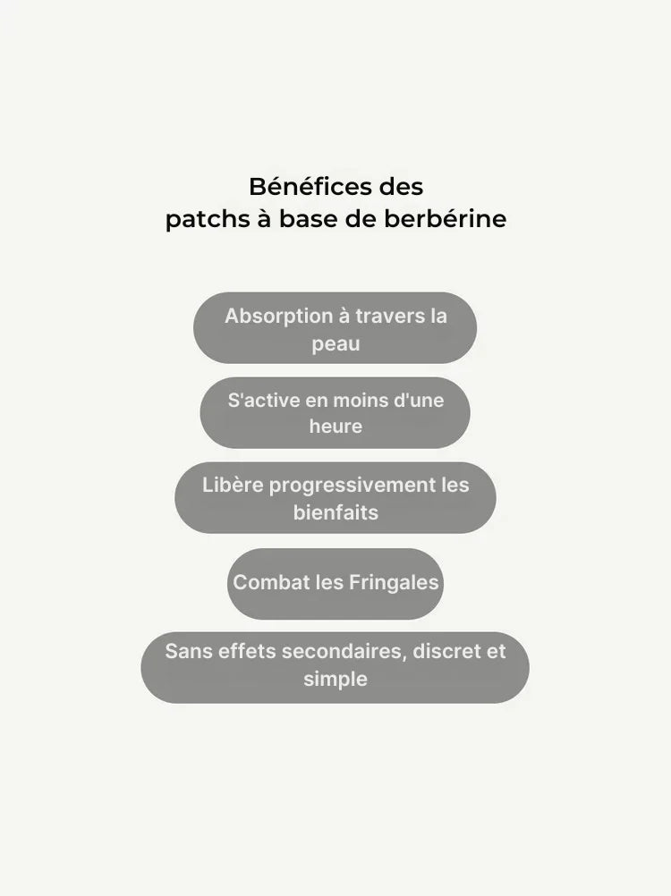 Patchs Minceur à la berbérine CozyFlate®