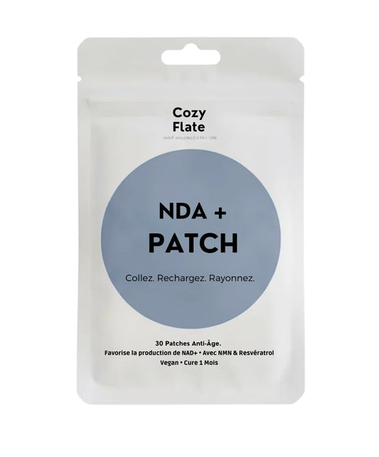 Patchs NAD+ CozyFlate® – Vitalité & Énergie Cellulaire