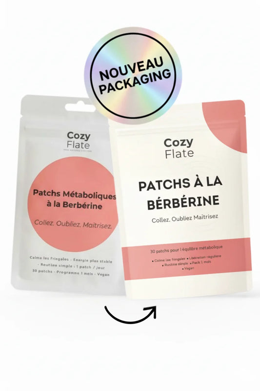 Patchs Minceur à la berbérine CozyFlate®