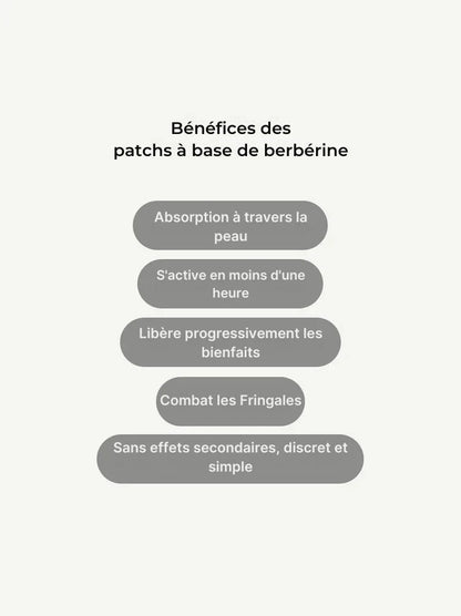 Patchs Minceur à la berbérine CozyFlate®