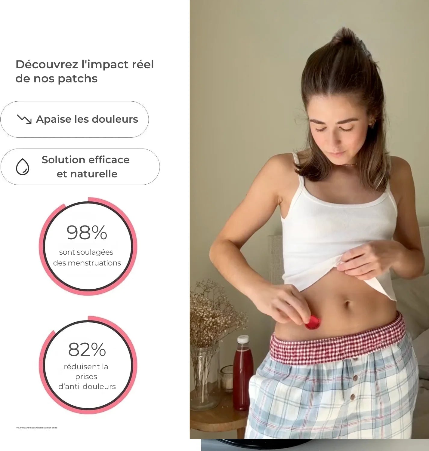 Patchs Confort Menstruel CozyFlate®