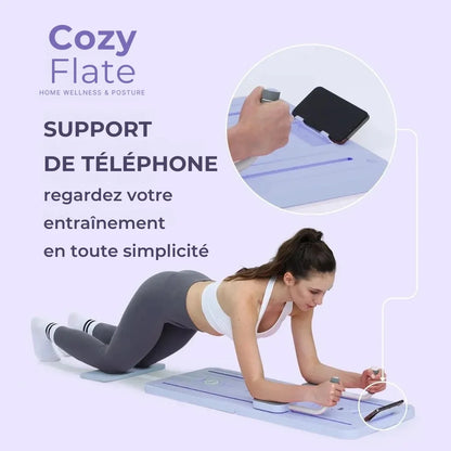 Cozy Flate Pilate_regardez_votre_entrainement_en_toute_simplicite